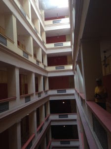 5th floor of Hotel Sevilla