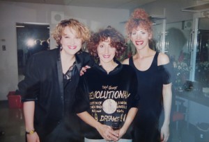 Robyn Stevan, Andrea Martin, and Ellen Greene