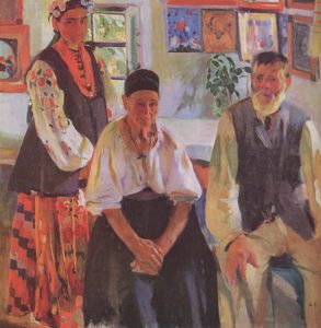 Oleksander Murashko Peasant Family 1914